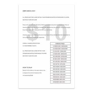 Boletos de Lotería Personalizados con Números para Rascar, Fabricados con Papel de Núcleo Negro, Impresión Digital - Product Image 6