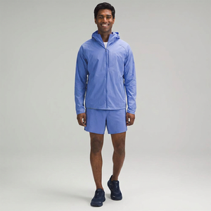 Veste coupe-vent pour homme sur mesure, imperméable, coupe-vent pour la course à pied, coupe-vent, vente en gros - Product Image 1