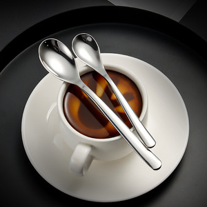Juego de Cubiertos de <span class=keywords><strong>Acero</strong></span> Inoxidable 304 Moderno, Pulido Espejo, de Lujo, Color Plateado, con Utensilios de Servicio para Restaurante y Hotel, Venta al Por Mayor - Product Image 4