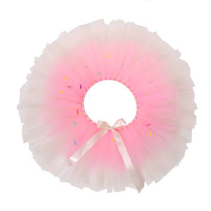 Vestido de cumpleaños para niños Pink Princess Donut Cute Girls Dresses Performance Carnival Party Tulle <span class=keywords><strong>Tutu</strong></span> Dress - Product Image 1