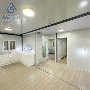 Casa Prefabricada Expandible con Estructura de Acero de 20 Pies/40 Pies, Vivienda Plegable Portátil de 1, 2, 3, 4 o 5 Dormitorios - Product Image 2