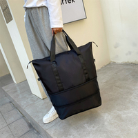 Sac de voyage polochon grande capacité imperméable, tendance 2026, avec compartiments, isotherme et extensible, pour maquillage et articles divers
