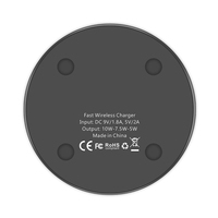 Chargeur sans fil magnétique de bureau en alliage de zinc avec port Type-C, charge rapide 15W, protection contre les surcharges pour iPhone 12-17/S22/S23/S25