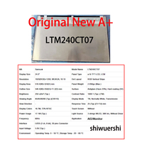 Monitor Lcd AIO 24 Inci 1920*1200 LVDS 30Pin Pengganti LTM240CS05 LTM240CS06 LM240WUC SSA1 LTM240CT01 LTM240CT03 MV240WUM NX4