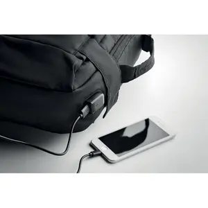 Zaino per laptop sostenibile in RPET di Singapore - Product Image 1