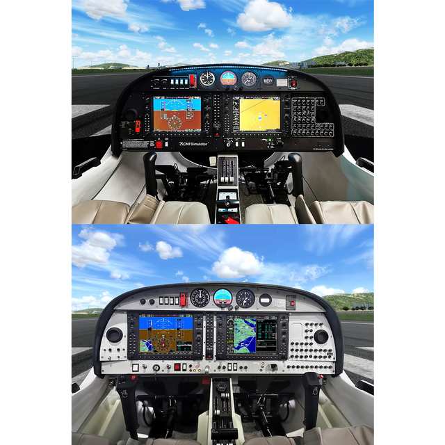Diamond DA40 DA42 Flight Simulator Single/Multi-Engine Switchable Level 5 FTD Flight Simulator Flight Training Device