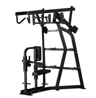 Équipement commercial de rangée élevée latérale ISO Machine de gymnastique chargée par plaque populaire presse arrière de musculation de haute qualité pour l'entraînement