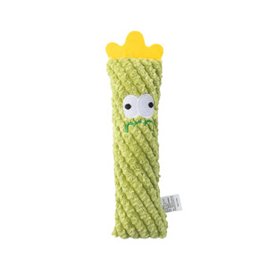 All'ingrosso nuovo cartone animato erba gatta masticare Teaser bacchetta auto-intrattenimento peluche per la noia sollievo confezionato in scatola o in borsa per animali domestici - Product Image 6
