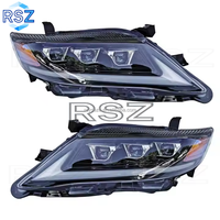 RAYSEZE pour USA TYPE 2007 2013 Toyota Camry Kit de carrosserie de mise à niveau, calandre sport LEXUS, ensemble de pare-chocs, lifting, phare à LED à 3 lentilles