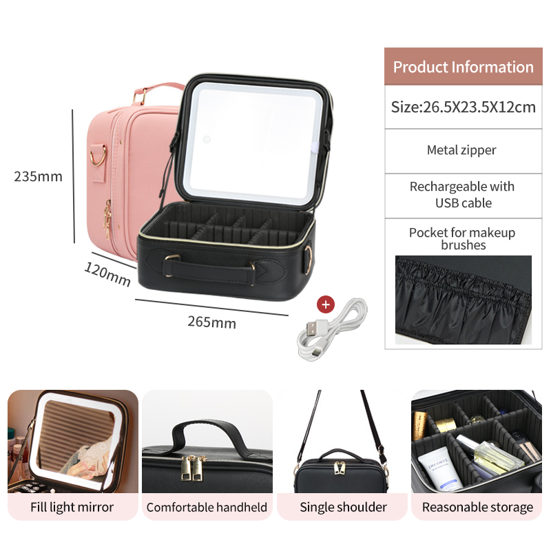 TR-P7003 รุ่นอัปเกรดสีดำ [หัวเข็มขัด+สายสะพายไหล่เดี่ยว]
