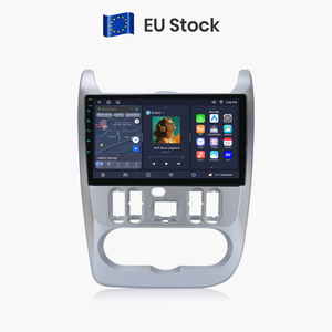 Radio para Auto Junsun con Android Carplay para Renault Logan 1 Sandero 2009-2015, GPS, Navegación, Reproductor Multimedia, Pantalla Táctil - Product Image 1