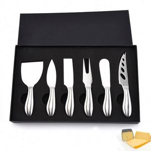<b>Cheese</b> <b>Knife</b> <b>Set</b> Premium Stainless Steel <b>Cheese</b> <b>Knives</b> Collection Charcuterie Board Accessories - Product Image 4
