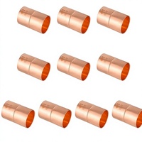 Raccord en cuivre C X C de 1 pouce, embout roulé, Pro Pack |   Raccords de plomberie à tête hexagonale filetés NPT à souder