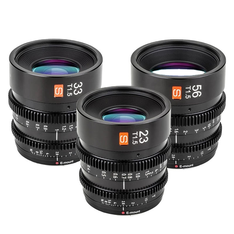 Viltrox T1.5 APS-C Manual Focus Cinema Camera Lens Film 23mm