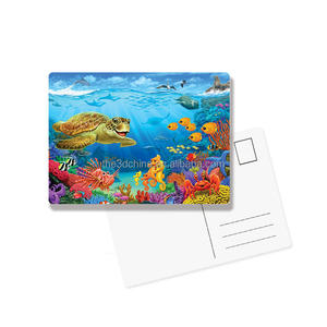 Carte postale lenticulaire 3D imperméable et écologique à imprimé animal personnalisé de haute qualité avec options de taille sur mesure - Product Image 6