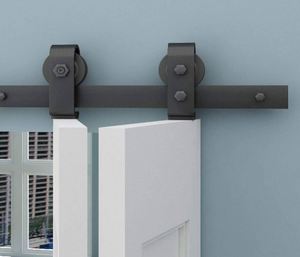 Kit de Puerta Plegable de Latón Negro de Alta Resistencia WEKIS, Montado en la Parte Superior, para Cocina y Sala de Estar, con Control Remoto - Product Image 4