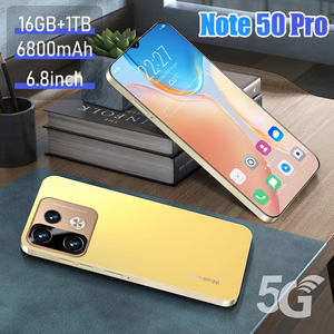 Versione Globale <span class=keywords><strong>Note</strong></span> 50 Pro 5G, Schermo Reale da 6,8 Pollici, Risoluzione Android 14, Nuovo <span class=keywords><strong>Smartphone</strong></span> 16GB+1TB - Product Image 4