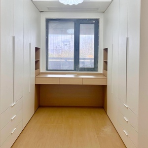 <span class=keywords><strong>Dressing</strong></span> personnalisable d'appartement moderne et luxueux avec meuble <span class=keywords><strong>de</strong></span> rangement pour vêtements Meuble <span class=keywords><strong>de</strong></span> maison écologique peu encombrant - Product Image 2