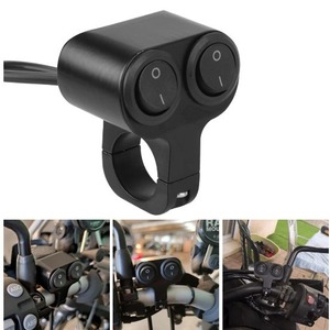 Interruptor de aleación de aluminio modificado para motocicleta <span class=keywords><strong>ABS</strong></span> + cobre interruptor de encendido/apagado para manillar de motocicleta de alta calidad - Product Image 2