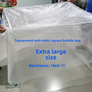 Sac à bulles antistatique transparent à quatre soudures pour couvrir les grandes machines, taille 3800x2400x2000mm - Product Image 4
