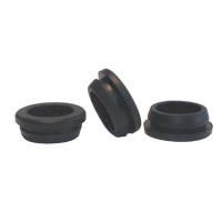 Grommet en caoutchouc silicone de type court de 1/2, 1/4, 3/4 pouce