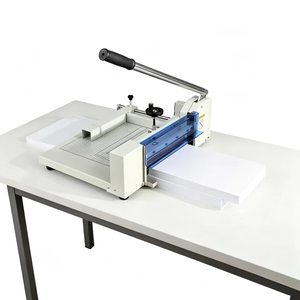 Taglierina Manuale per Carta Resistente, Attrezzatura da Taglio ad Alta Efficienza per Ufficio, Biblioteca e Rilegatura - Product Image 2