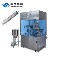 Machine de remplissage de seringues préremplies en plastique entièrement automatique pour l'industrie