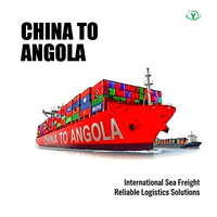 Expédition DDP la moins chère par mer/air de Chine vers l'Angola, porte-à-porte, FCL, LCL, DAP Chine vers Luanda, Angola, Express aérien UPS/DHL/FedEx