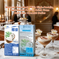 Base de lait végétal spéciale aromatisée au lait de coco faible en gras pour les boissons au bubble tea