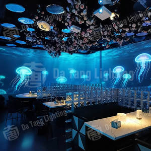 Sistema de Proyección Inmersiva para Áreas de Comedor de Restaurantes Temáticos con Sensor de Movimiento y Experiencia Visual Interactiva - Product Image 2