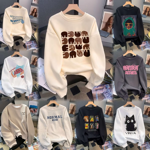 Áo thun nữ tay dài màu trơn phong cách Hàn Quốc dáng ôm vừa vặn thoáng khí đàn hồi cao thân thiện với da thường ngày - Product Image 2