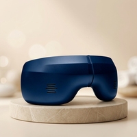 Compresse chaude et froide, masseur oculaire à compression d'air avec sangle réglable et amovible pour soulager les yeux secs, la blépharite, les migraines et favoriser le sommeil