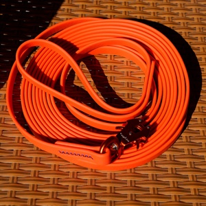 Laisse pour animaux de compagnie à motif crocodile, en alliage d'aluminium de qualité aéronautique, avec boucle grenouille, laisse d'entraînement, pour chiens de taille moyenne à grande - Product Image 5