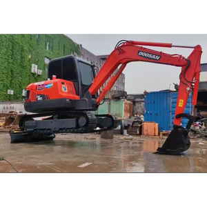 90% เครื่องขุดดินขนาดเล็กมือสองใหม่เครื่องขุด DX60มือสองพร้อมเวลาทำงานต่ำ - Product Image 1