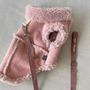 Pakaian anjing dengan Plus bulu leher tahan angin penolak air nyaman cuaca dingin anjing mantel lapisan Musim Dingin anjing rompi tebal - Product Image 2