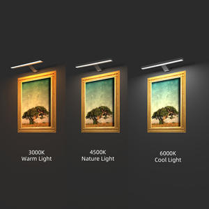 Lampe photo LED rechargeable Appliques murales en aluminium Télécommande magnétique <span class=keywords><strong>Miroir</strong></span> avant tactile <span class=keywords><strong>Applique</strong></span> <span class=keywords><strong>murale</strong></span> sans fil - Product Image 6