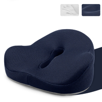 Nouveau Style coussin de siège orthopédique en mousse à mémoire de forme longue assise conducteur de voiture pression sciatique soulagement de la douleur coussins de siège