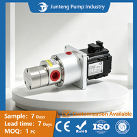 Nouvelle pompe à engrenages à couplage magnétique avec servomoteur, pompe de recirculation polyvalente, magnétiques de qualité alimentaire 24V pour crème pour le visage