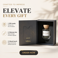 Flacon de parfum mat givré de haute qualité 30ml 50ml 100ml, flacon vide en verre pour vaporisateur de parfum avec couvercle en bois, boîte d'emballage de parfum