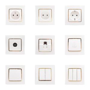 Interruptor de Luz <span class=keywords><strong>Invisible</strong></span> para Teclado LED, Enchufe de Pared Yaki, Estándar del Reino Unido, Zigbee, Latón, Sin Neutro, Cubierta de Tablero, Eléctrico para el Hogar - Product Image 2