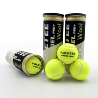 FRCETEE Fabricant Professionnel Nouvelle Arrivée Balle de Padel en Feutre de Laine Haute Qualité Durable avec Logo Personnalisé Pro Pression Portable