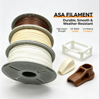 Filament d'impression 3D ASA en gros d'usine, haute rigidité, résistant aux UV, pour pièces fonctionnelles légères