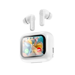Nouveaux écouteurs intra-auriculaires TWS à écran couleur transfrontalier avec réduction de bruit, autonomie ultra-longue et écran d'affichage numérique - Product Image 2