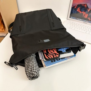 Sac à dos décontracté pour homme WePower 20-35L, imperméable, sangle détachable, couleur unie, poche intérieure zippée, usage quotidien - Product Image 1