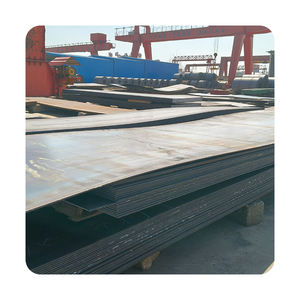 صفائح من الصلب الكربوني الأسود المطلي الملفوف بالحرارة من الجهة المصنعة، صفائح من الصلب الحديدي ASTM A36 Ss400 Q235، صفائح للبناء - Product Image 1