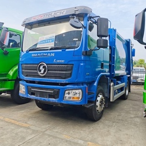 Shacman 12m3 14m3 Garbage Trash Rubbish <b>Waste</b> Refuse Vehicle Hydraulic Compactor Collection Compact Sanitation Truck - Product Image 1