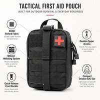 Kit d'outils de survie d'urgence avec trousse de premiers soins pour le camping, la voiture, les activités de plein air, SOS