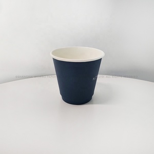 Gobelets en papier de qualité supérieure pour événements religieux, chansons de Noël, chocolat chaud, thé, jus, smoothies – Écologiques, couleur foncée - Product Image 5