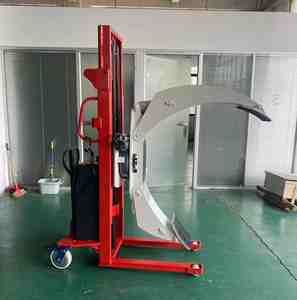 Equipo de Elevación de Rollos de Papel KAD y Apilador de Bobinas 500/1000/1500 kg, Abrazadera Personalizada para Rollos de 200-1500 mm de Diámetro, Almohadilla de Goma para Tambor - Product Image 2