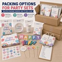 Platos de Plástico Personalizados, Artículos para Fiestas de Cumpleaños con Temática, Juego de Decoraciones, Vajilla, Bolsas de Regalo, Pegatinas, Venta al por Mayor